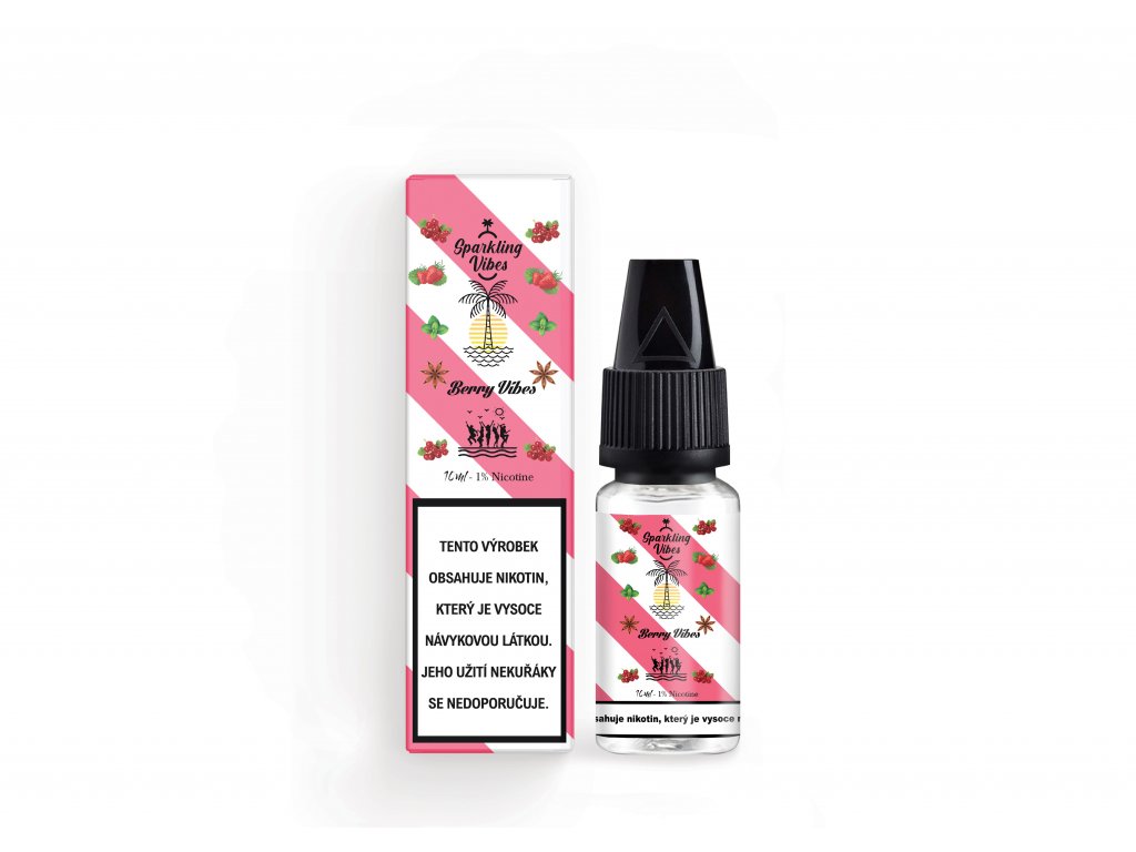 TI Juice (CZ) Berry Vibes - Sparkling Vibes NIC SALT (50PG/50VG) 10ml Množství: 10ml, Množství nikotinu: 10mg