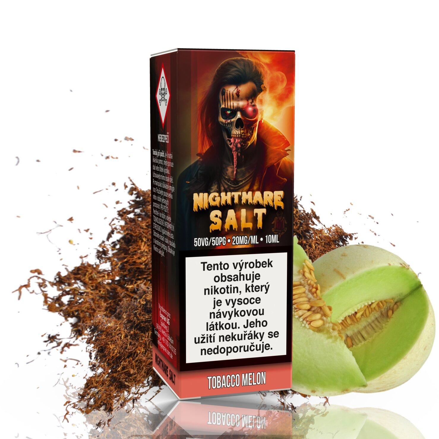 Expran Gmbh (DE) Tobacco Melon - Nightmare SALT - (50PG/50VG) 10ml Množství: 10ml, Množství nikotinu: 20mg
