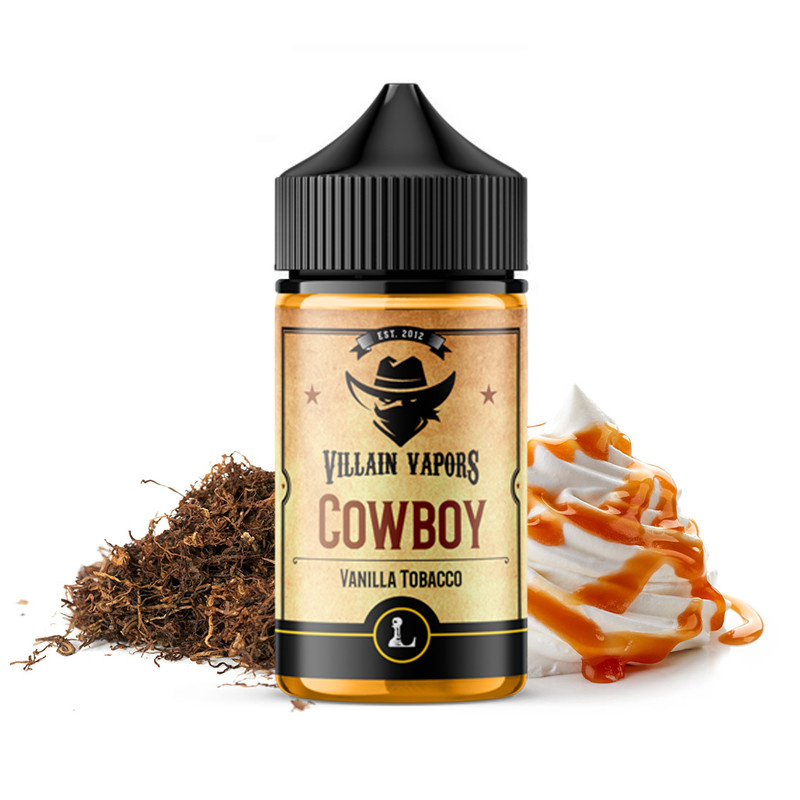 Villain Vapors - Cowboy (Capone) (Krémový tabák s vanilkou a karamelem) - Příchuť Five Pawns Legacy Collection S&V 20ml Množství: 20ml