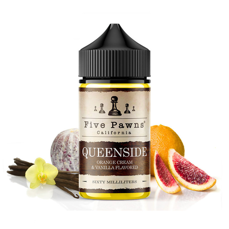 Queenside (Červený pomeranč s bavorským krémem) - Příchuť Five Pawns Original S&V 20ml Množství: 20ml