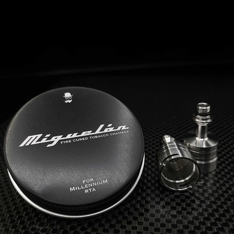 The Vaping Gentlemen Club Miguelòn - Fire Cured Tobacco Chamber Millennium RTA