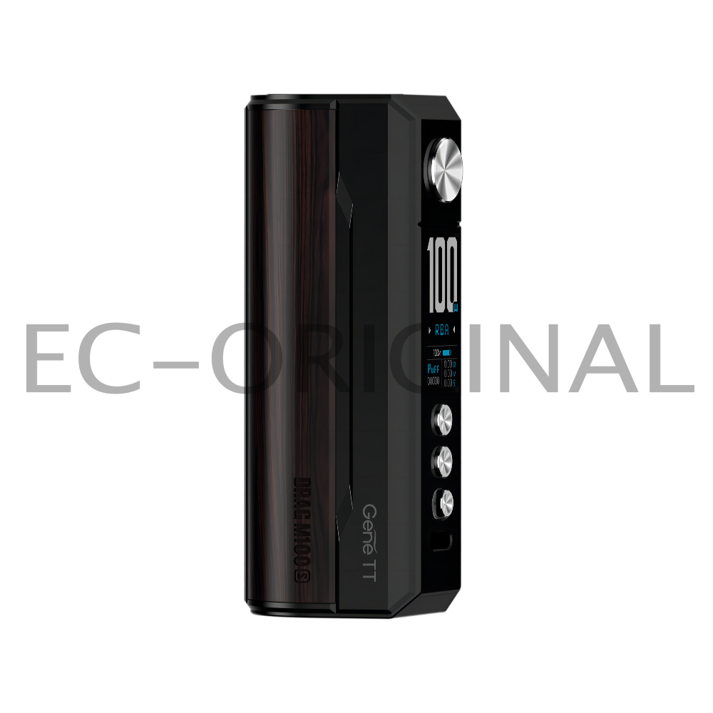 VOOPOO Drag M100S Box Mód 100W Barva: Černá - Dřevo