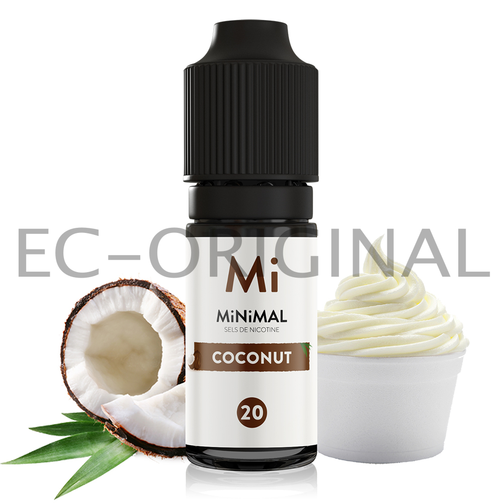 Kokos (Coconut) (nikotinová sůl) The Fuu MiNiMAL (50PG/50VG) 10ml Množství: 10ml, Množství nikotinu: 10mg