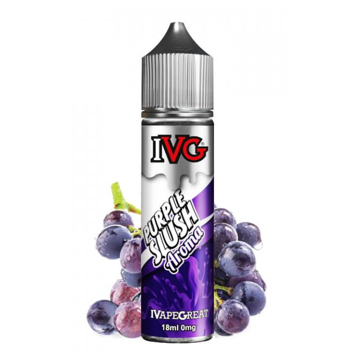 I VG (UK) Purple Slush - Černé hroznové víno, limetka a žvýkačka - Příchuť IVG S&V 18Ml Množství: 18ml