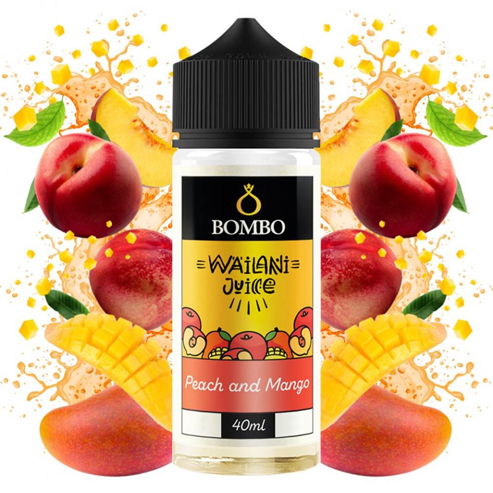 Bombo (ES) Peach and Mango - Bombo - Wailani Juice SNV 40ml Množství: 40ml