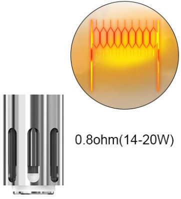 Joyetech Žhavící hlava BF pro eGo AIO SS316 0,6ohm Odpor: 0,8ohm