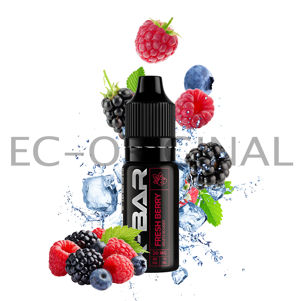 J WELL Francie Čerstvé bobule (Fresh Berry) - J-Well X BAR Nic SALT (50PG/50VG) 10ml Množství: 10ml, Množství nikotinu: 10mg