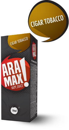 Cigar Tobacco - Aramax liquid - 10ml Množství: 10ml, Množství nikotinu: 12mg