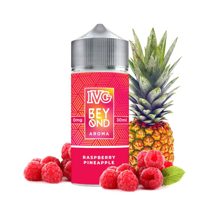 I VG (UK) Raspberry Pineapple (Směs malina a ananasu) - Příchuť IVG Beyond S&V 30Ml Množství: 30ml