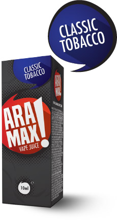 Classic Tobacco - Aramax liquid - 10ml Množství: 10ml, Množství nikotinu: 3mg