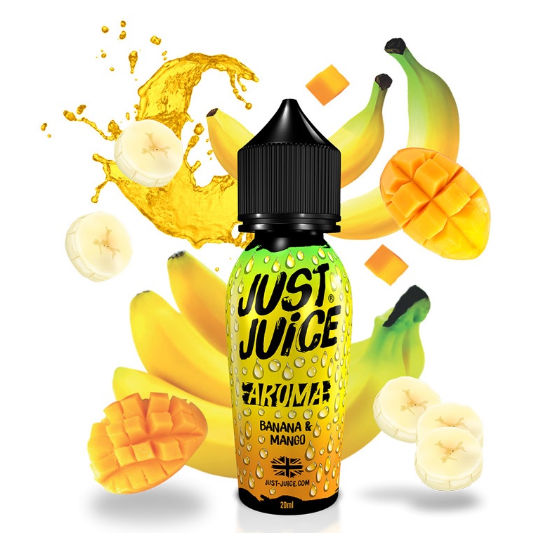Just Juice (GB) Banana & Mango (Banán & mango) - příchuť Just Juice S&V 20ml Množství: 20ml