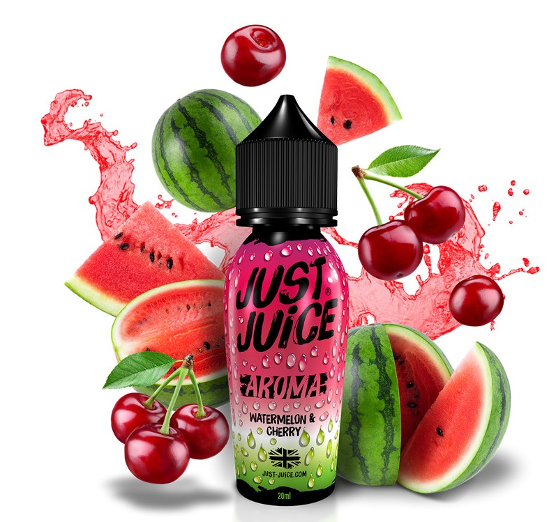 Just Juice (GB) Watermelon & Cherry (Vodní meloun & třešeň) - příchuť Just Juice S&V 20ml Množství: 20ml