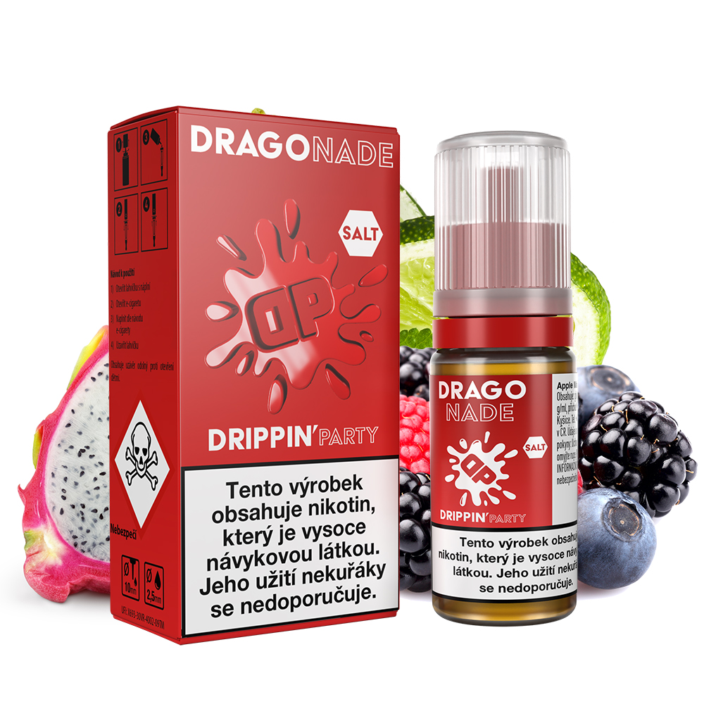 Vitastyle (CZ) Dragonade (Dračí ovoce) - Drippin Salt Party 10ml Množství: 10ml, Množství nikotinu: 10mg