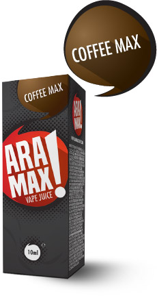 Káva / Coffee Max - Aramax liquid - 10ml Množství: 10ml, Množství nikotinu: 6mg
