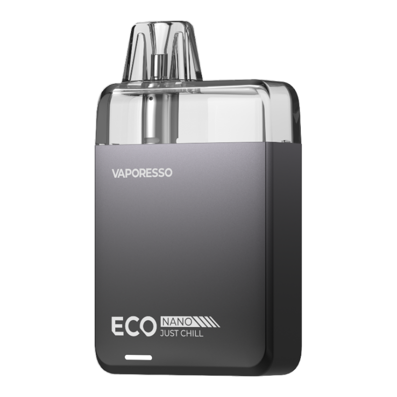 Elektronická cigareta: Vaporesso Eco Nano POD sada (1000mAh) Barva: Černá / Šedá