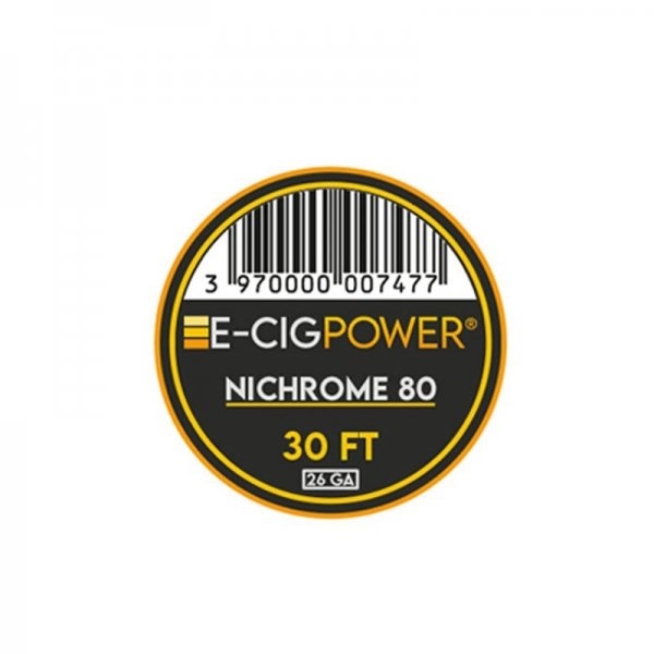 E-Cig Power E-CIGPOWER Ni80 odporový drát 30ft - 10m Průměr: 0,4mm