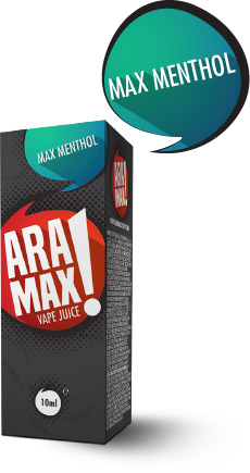 Mentol / Max Menthol - Aramax liquid - 10ml Množství: 10ml, Množství nikotinu: 6mg