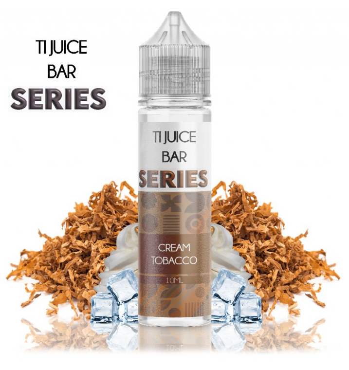 TI Juice (CZ) Cream Tobacco - TI Juice - Bar Series - S&V příchuť 10 ml Množství: 10ml
