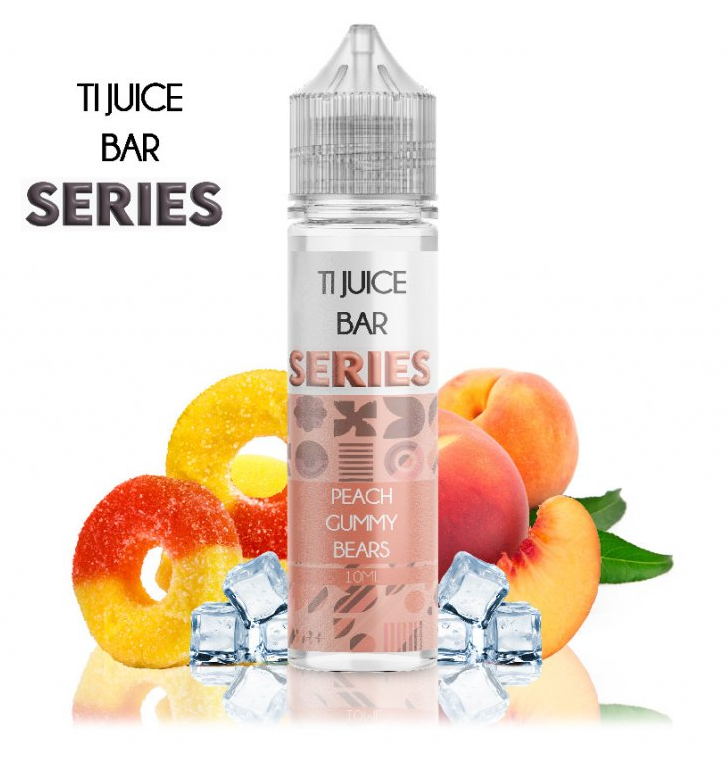 TI Juice (CZ) Peach Gummy Bears - TI Juice - Bar Series - S&V příchuť 10 ml Množství: 10ml