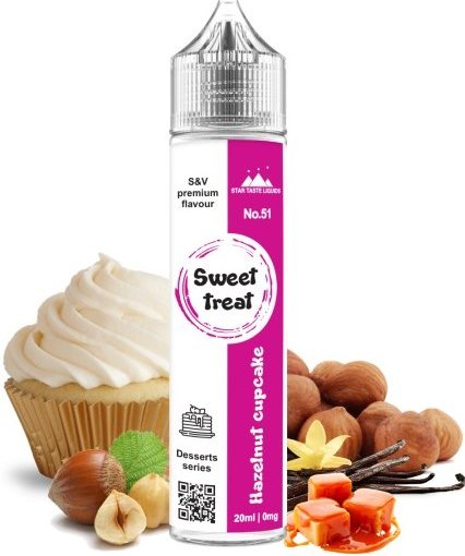 Prime (ČR) Hazelnut Cupcake - Příchuť Sweet Treat S&V 20ml Množství: 20ml