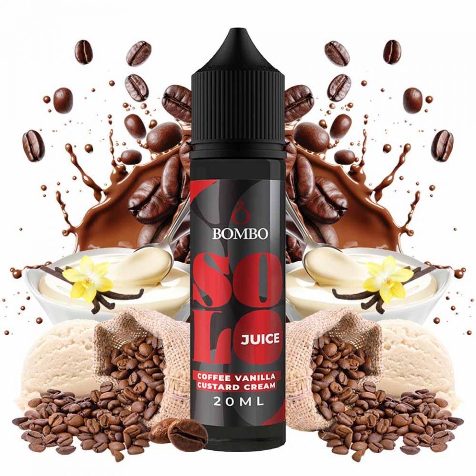 Bombo (ES) Coffee Vanilla Custard Cream - Bombo - Solo Juice SnV 20ml Množství: 20ml