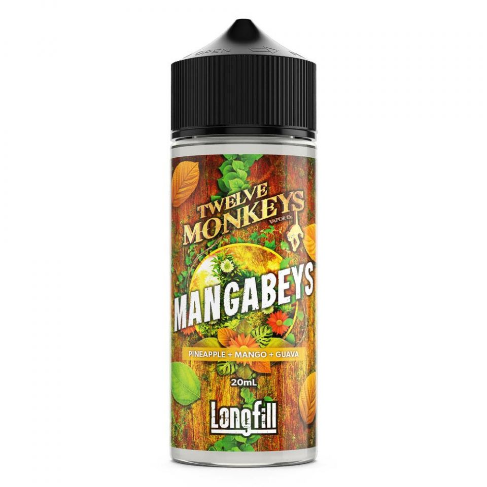 Twelve Monkeys (CA) Mangabeys - Ananas, mango a guava - Příchuť Twelve Monkeys SnV 20ML Množství: 20ml