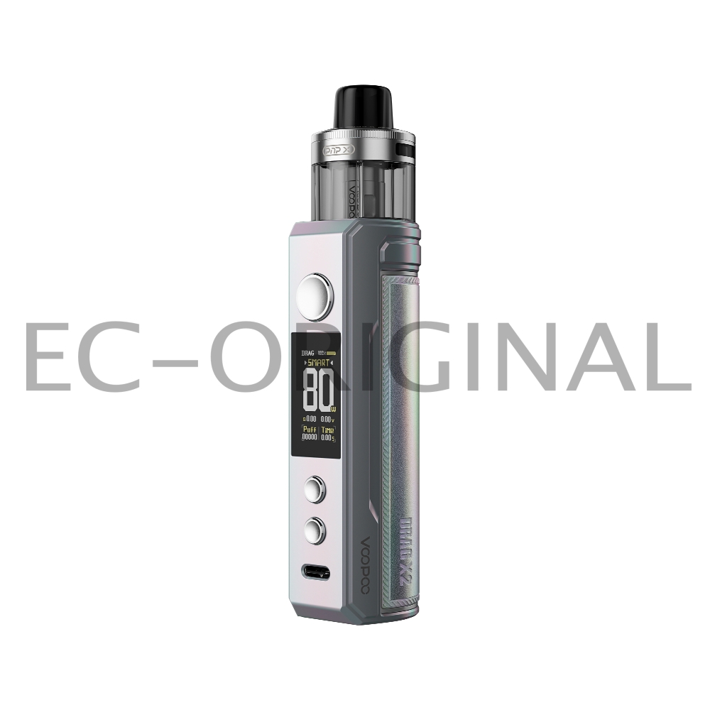 VOOPOO Drag X2 PnP-X DTL Kit 80W Barva: Stříbrná