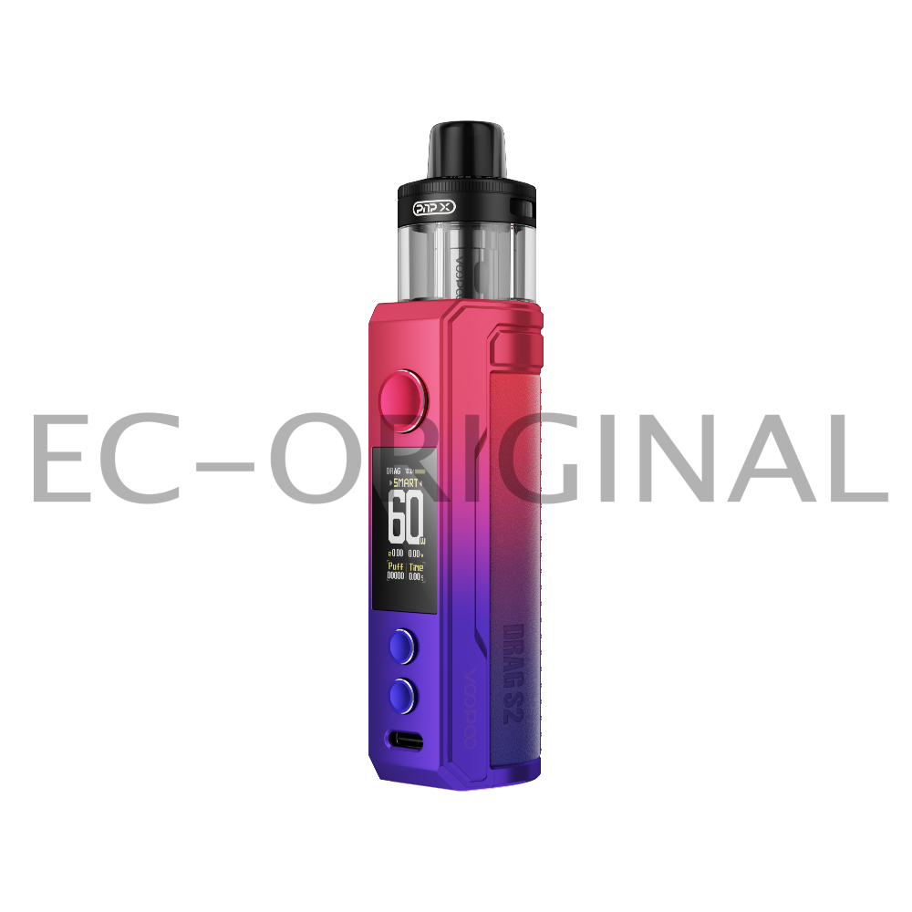 VOOPOO Drag S2 PnP-X MTL Kit 60W Barva: Fialovo - červená