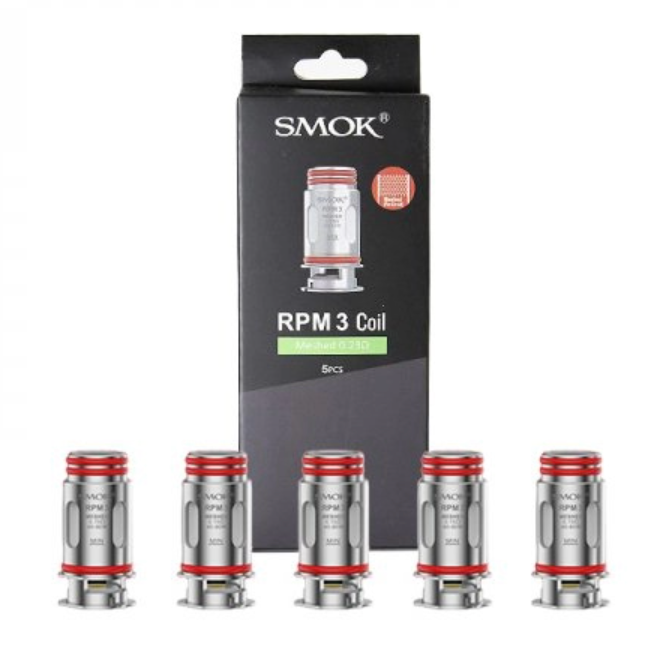 Smoktech SMOK RPM 3 - žhavící hlava Odpor: 0,15ohm - 5ks