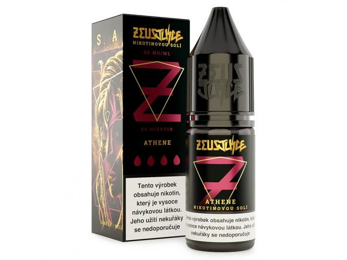 Zeus Juice (GB) Athene - Zeus Juice Salt E-liquid 10ml Množství: 10ml, Množství nikotinu: 20mg