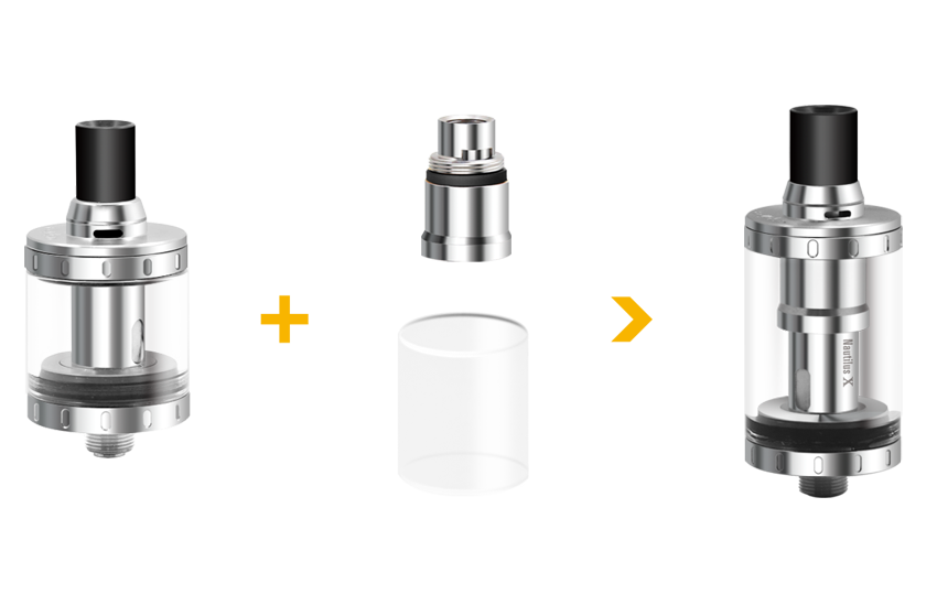 Aspire 4ml adapter pro Nautilus X a XS Barva: Průhledná