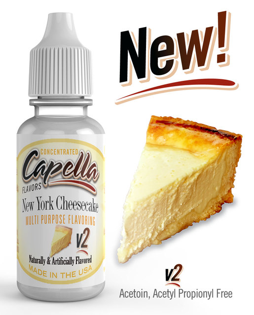 Capella Flavors USA New York Cheesecake Množství: 13ml