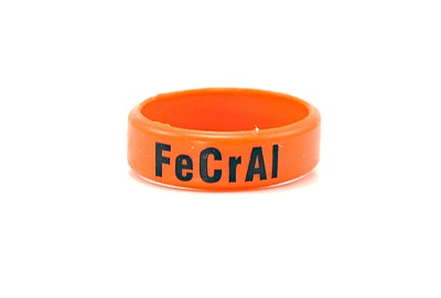 OEM Dekorativní kroužek velký ( FeCrAl ) oranžová