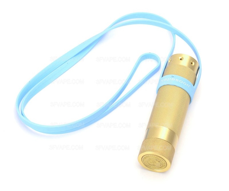 Vapesoon Silikonová šňůrka na krk pro baterie 19-25mm Barva: Modrá, Materiál: Silikon