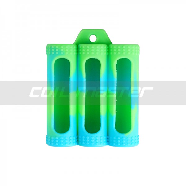Coil master pouzdro pro 3x18650 baterie Barva: Zelená camuflage, Materiál: Silikon