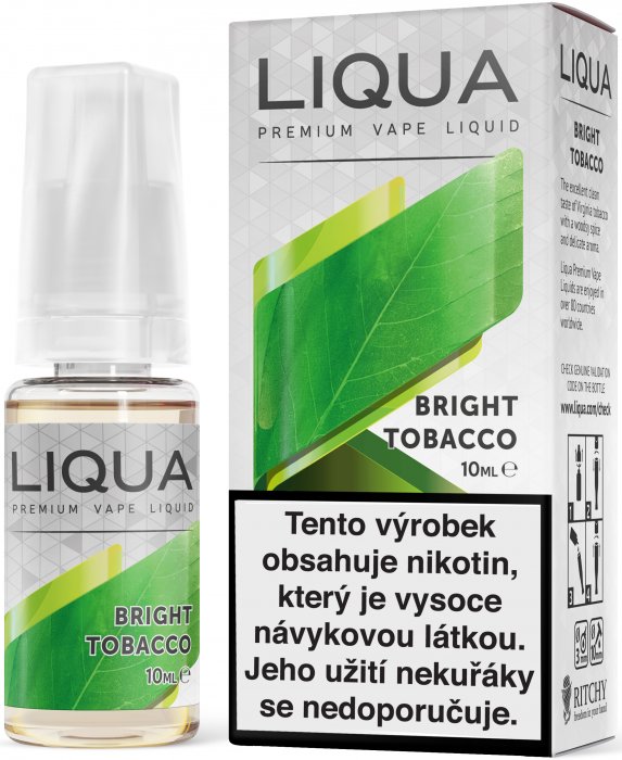 Liqua - Ritchy Čistý tabák - Bright Tobacco - LIQUA Elements Množství: 10ml, Množství nikotinu: 12mg