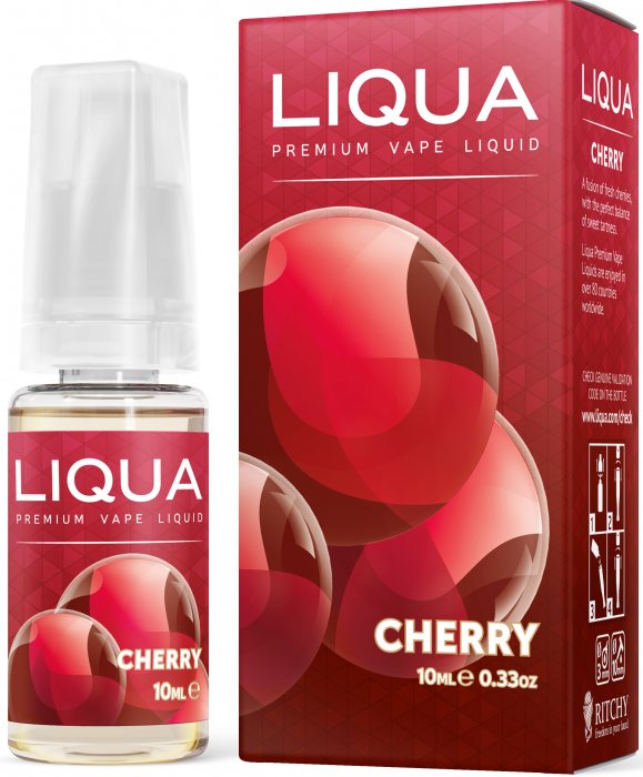 Liqua - Ritchy Višeň - Cherry - LIQUA Elements Množství: 10ml, Množství nikotinu: 0mg