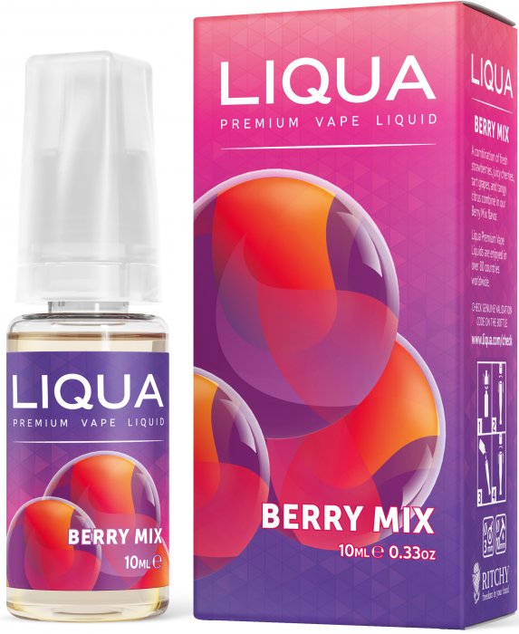 Liqua - Ritchy Lesní směs - Berry Mix - LIQUA Elements Množství: 10ml, Množství nikotinu: 0mg