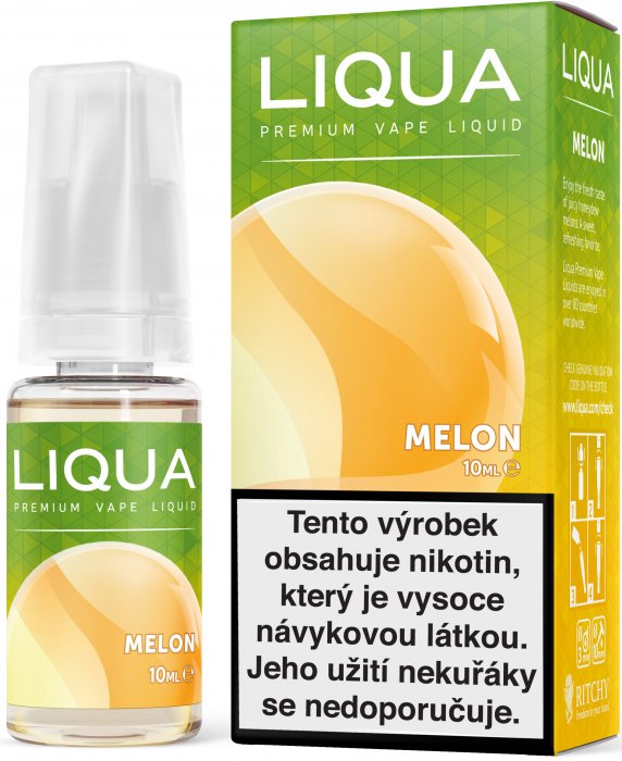 Liqua - Ritchy Cukrový meloun - Melon - LIQUA Elements Množství: 10ml, Množství nikotinu: 6mg
