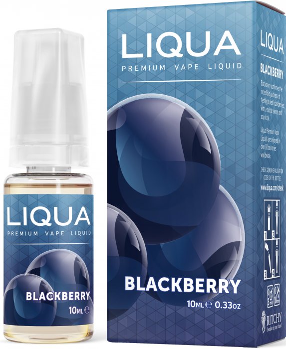 Liqua - Ritchy Ostružina - Blackberry - LIQUA Elements Množství: 10ml, Množství nikotinu: 0mg
