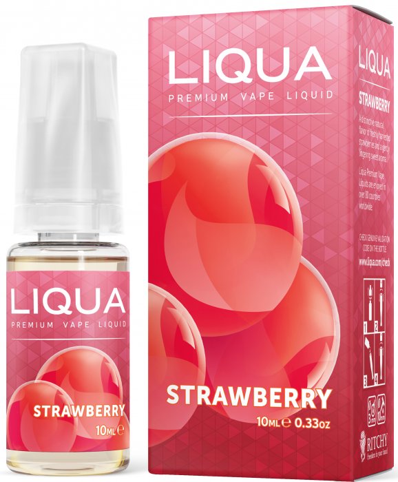 Liqua - Ritchy Jahoda - Strawberry - LIQUA Elements Množství: 10ml, Množství nikotinu: 0mg