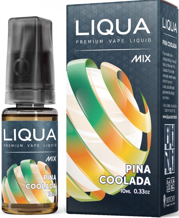 Liqua - Ritchy Pina Coolada - LIQUA Mixes Množství: 10ml, Množství nikotinu: 0mg