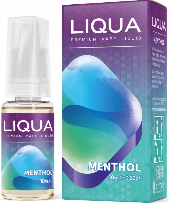 Liqua - Ritchy Mentol - Menthol - LIQUA Elements Množství: 10ml, Množství nikotinu: 0mg
