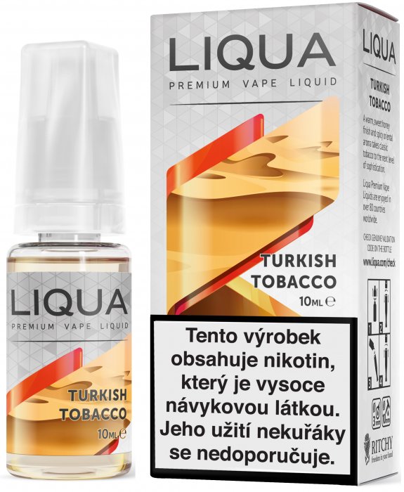 Liqua - Ritchy Turecký tabák - Turkish Tobacco - LIQUA Elements Množství: 10ml, Množství nikotinu: 6mg