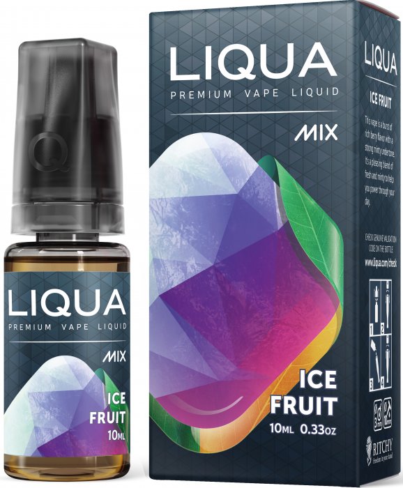 Liqua - Ritchy Ovoce s mátovou / Ice Fruit - LIQUA Mixes Množství: 10ml, Množství nikotinu: 0mg