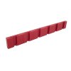 6x panel pla dark red