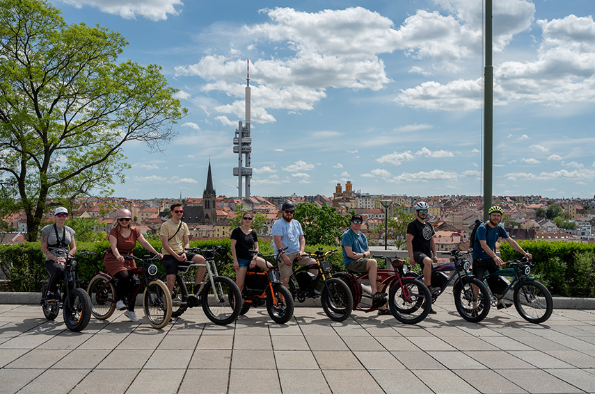 Join the first e-bike ride through Prague