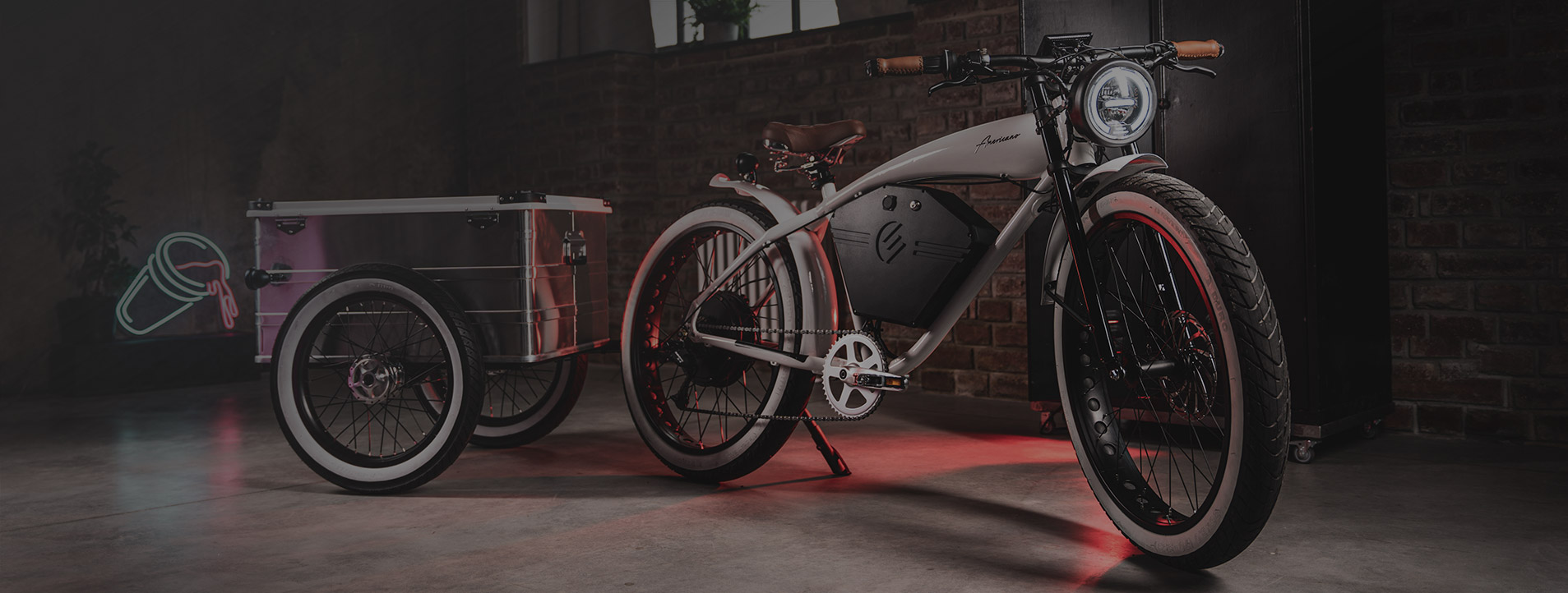 Cafe Trailer - e-bike cargo trailer