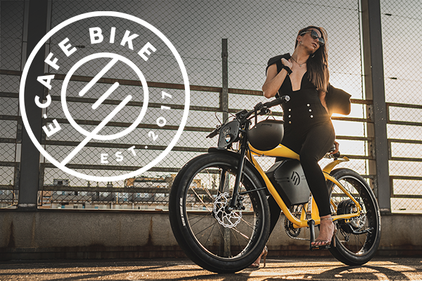 Electric Cafe Bike #boost your city ride