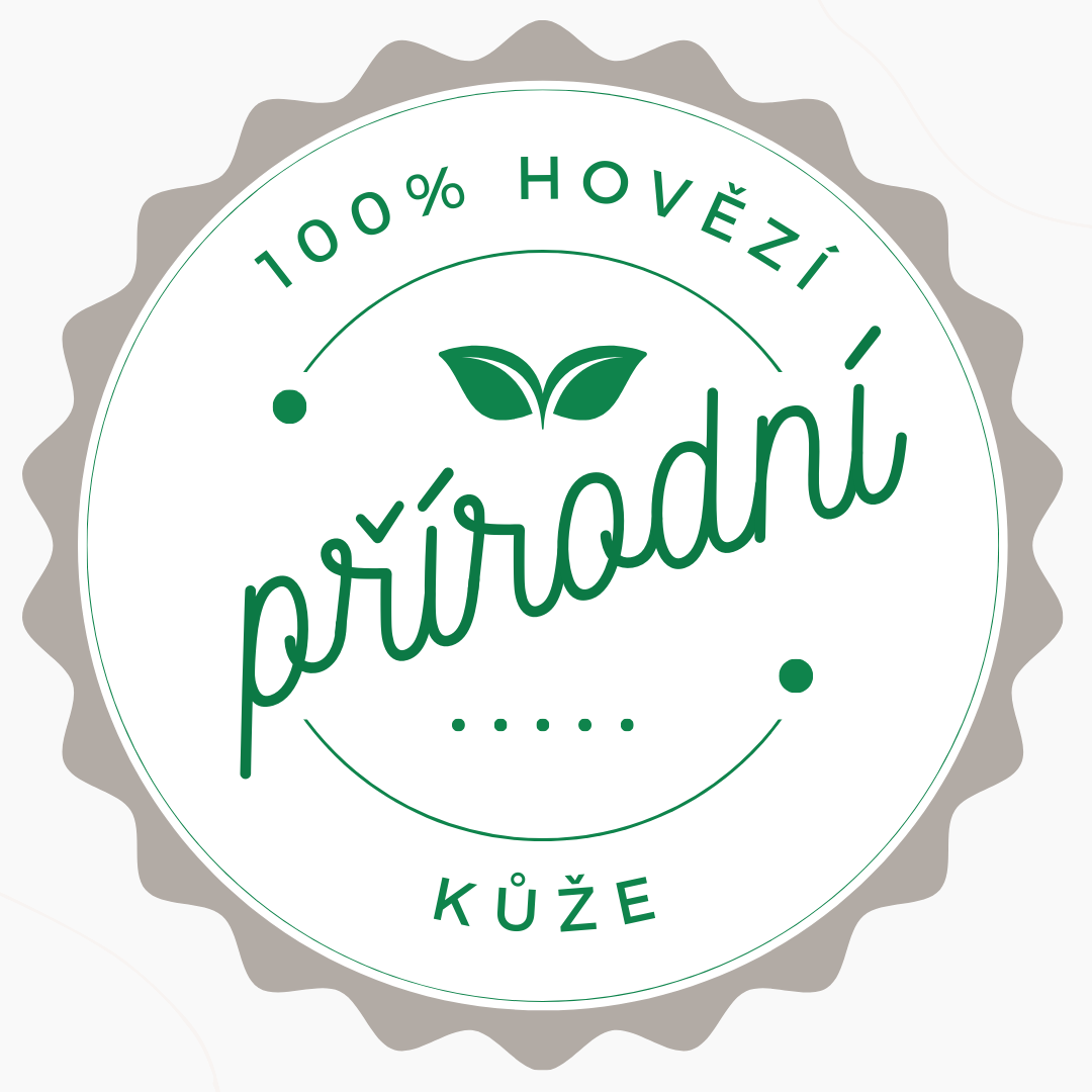 100% přírodní hovězí kůže kožených capáčků